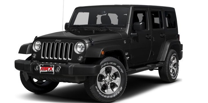 Jeep Wrangler Modell 2015 mit MaxSensoren MX001A
